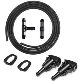 Windshield Washer Nozzles Kit-Windshield Washer Sprayer Nozzle Replacement for Chrysler, Dodge, Jeep, Ram.Replaces OEM # 4805742AB, 5116079AA