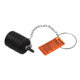 Cherne 270032 Test-Ball 3-Inch Plug, Black