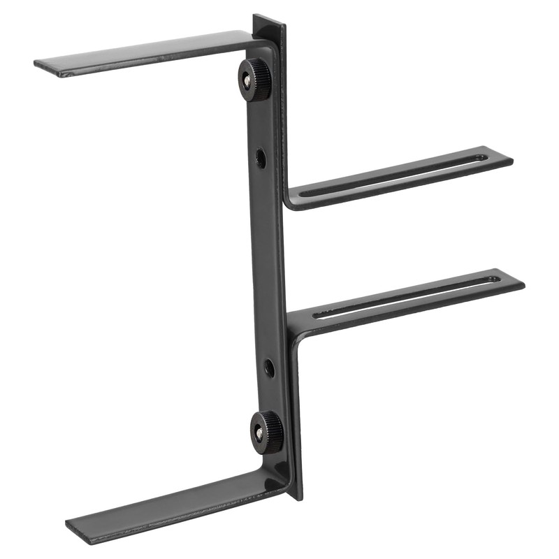 com-four® 4x flower box holder for balcony parapets and railings
