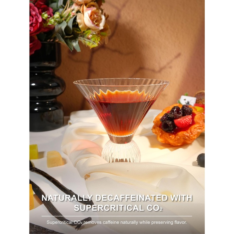 TeeLux Decaf Vanilla Caramel Black Tea Bags, Decaffeinated Black Tea