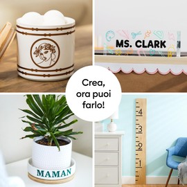 Cricut Smart Vinyl Permanent Joy 14 x 122 cm 1 foglio (bianco)
