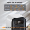 Space Heater for Bedroom, Smart Electric Heater with WiFi and