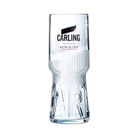 TUFF LUV Original Glass/Chalice Glass/Glasses/Barware CE 10oz for Carling Lager