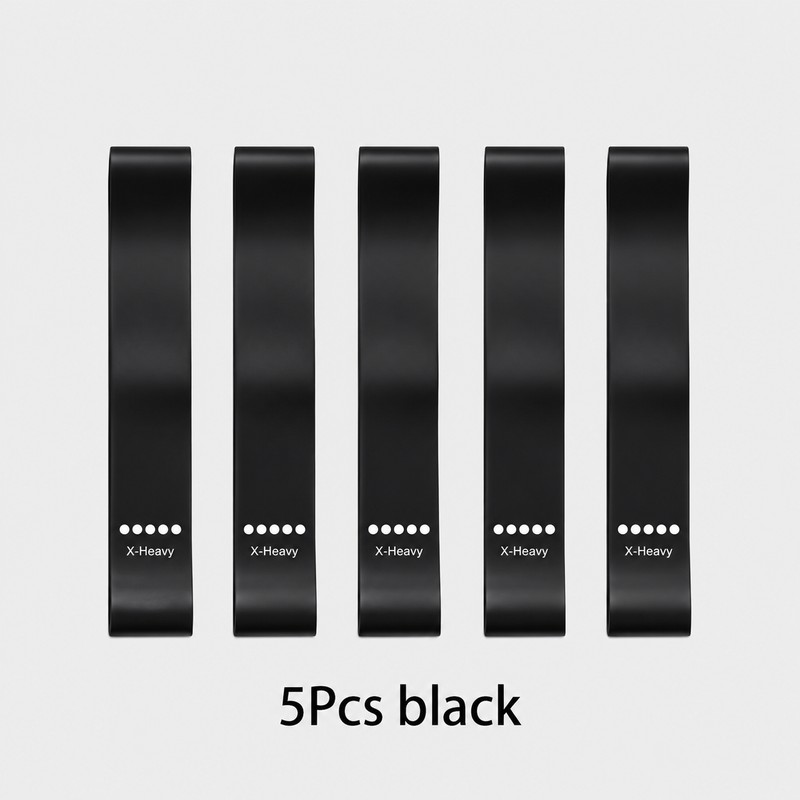 5-Piece Resistance Bands Set for Full-Body Workouts – 5 Resistance