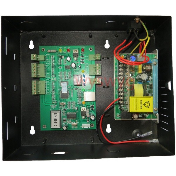 Single Door TCP/IP 125KHz RFID 13.56MHz IC Access Control 110V 240V Power Supply