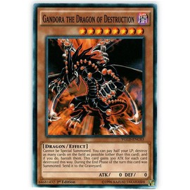 Yu-Gi-Oh! - Gandora the Dragon of Destruction (YGLD-ENC03) - Yugi's Legendary Decks - 1st Edition - Common