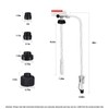 Saker Sakerplus Transfer Pump, Portable 3.2GPM Battery&USB-Powered with 51" Hose