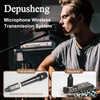 Depusheng T9 Wireless guitar transmitter receiver, Wireless Microphone Transmitter Receiver