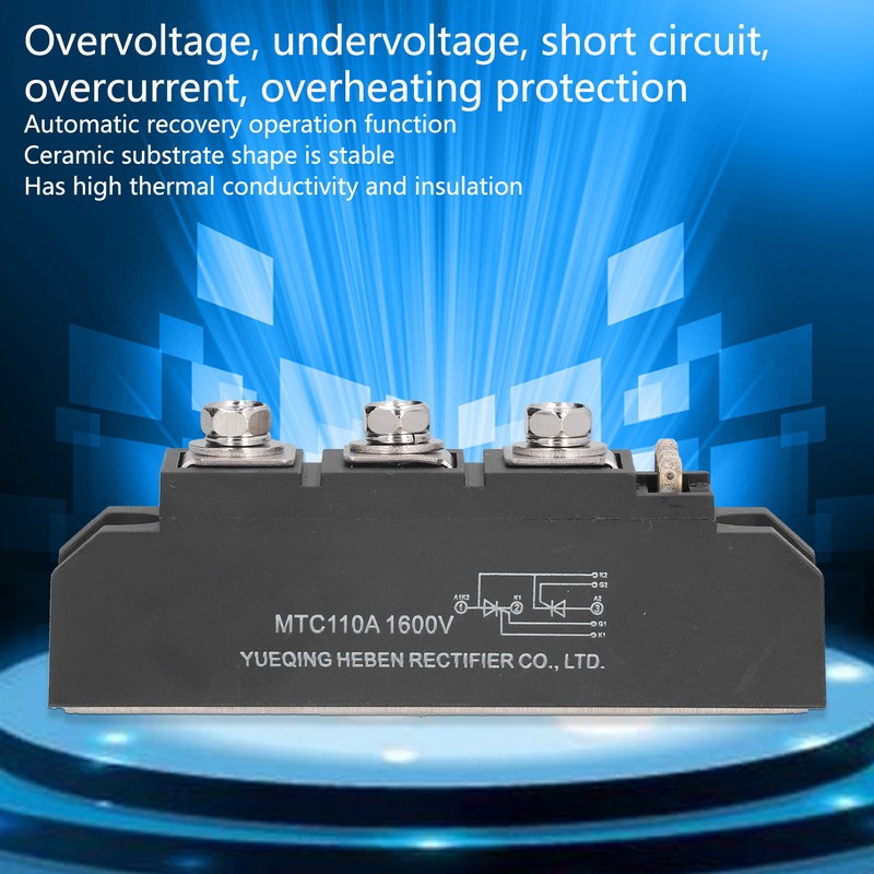 Rectifier Module Thyristor 3 Terminals Rectification Bridge for Circuit Control