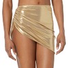 Norma Kamali Women's Diana Bottom, Gold, Large