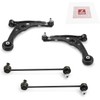 Torchbeam Front Lower Left Right Control Arms with Ball Joint Assembly,Suspension Kit Replace for Nissan Versa 2012-2019 Automotive Replacement Control Arm K621577 K621576 8pcs