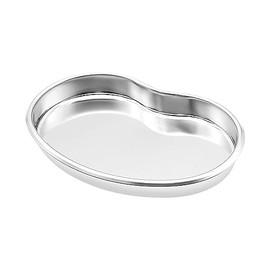 guangyuan Stainless Steel Kidney Tray Kidney Dishes Tray Shaped Curved Dish Professional Surgical Kidney Dish Large Curved Metal Instrument Tray Small Tray Lab Instrument Tattoo Tool Trays,8.5 x 5.7 x 1 in