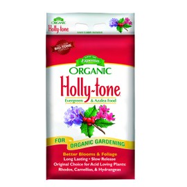 Espoma Organic Holly-tone 4-3-4 Natural & Organic Evergreen & Azalea Plant Food; 18 lb. Bag; The Original & Best Fertilizer for all Acid Loving Plants including Rhododendrons & Hydrangeas.