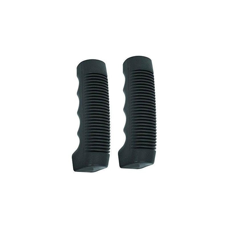 Dresco 5250150 Handlebar Grips – Black (Pack of 2)