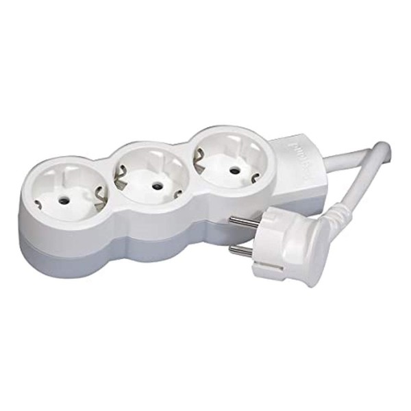 Legrand 3-Way Table Socket Strip, Table Socket Wall Plate, With