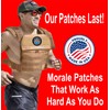 RedheadedTshirts – Dumpster Fire Steel Morale Patch – Funny Tactical