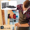Pijas Para Madera Multiusos Trabajos Carpinteria, Tornillo Aglomerado Negro Fosfatado