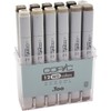 COPIC Professional Marker Set of 12 Grey WG Warm Grey