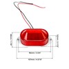QWORK AC110V - 120V Industrial Strobe Siren Alarm Warning Light