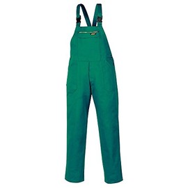 teXXor 8035-58 Dungarees, Green, Size 58