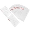 Punch Cards Practical Soft Durable Double Sided Printing Knitting Machine