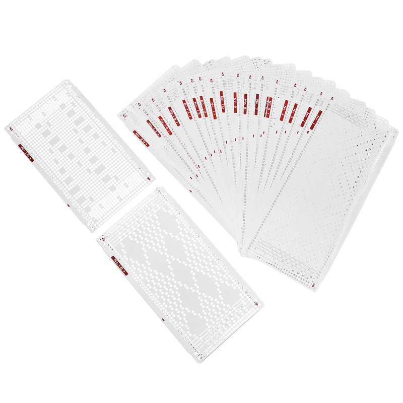 Punch Cards Practical Soft Durable Double Sided Printing Knitting Machine
