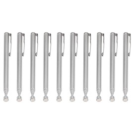 TOPINCN 10-Piece Telescopic Magnet Pickup Tool, Stainless Steel Magnet Pick Up Tool, Telescopic Rod for Screws Nuts Bolts Keys