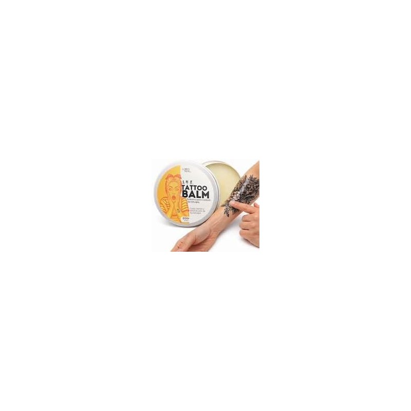 Tattoo Balm 60 g para Cuidado de Tatuajes, Bálsamo Hidratante