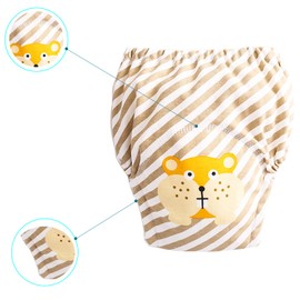 6 Pack Potty Training Pants for Boys Girls, Learning Designs Training Underwear Pants(2-3T)