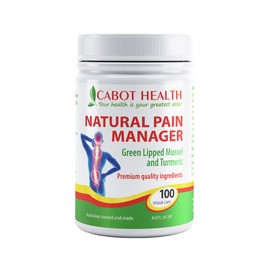 Cabot Health Natural Pain Manager 100 Capsules