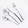 KASABLANCA Juego De Cubiertos De Acero Inoxidable Plateados 16 Piezas