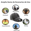 Gorras para Hombre y Mujer, 2 Piezas Gorra 100% Algodón