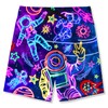 Boy's Swim Trunks Size 14 16 Novelty Space Astronaut Printed