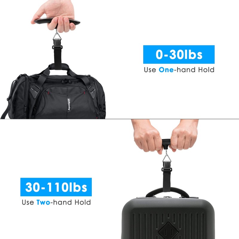 Digital Luggage Scale Vacation Travel Essentials Accessories Gifts for Traveler