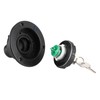 Round Water Inlet Fill Lock Tank Filling Port W/Key for