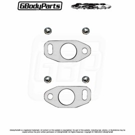 Gbodyparts 81-88 Cutlass 442 Front Fender Side Marker Light Lens WHITE GASKET Pair