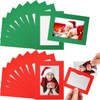 Soaoo 60 Pcs Magnetic Picture Frames Wallet Size Picture Frames