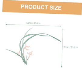 IWOWHERO 5pcs Flower Sewing Applique Orchid Embroidered Patch for Cheongsam Dress DIY Floral Decoration with Excellent Craftsmanship and Vibrant Colors