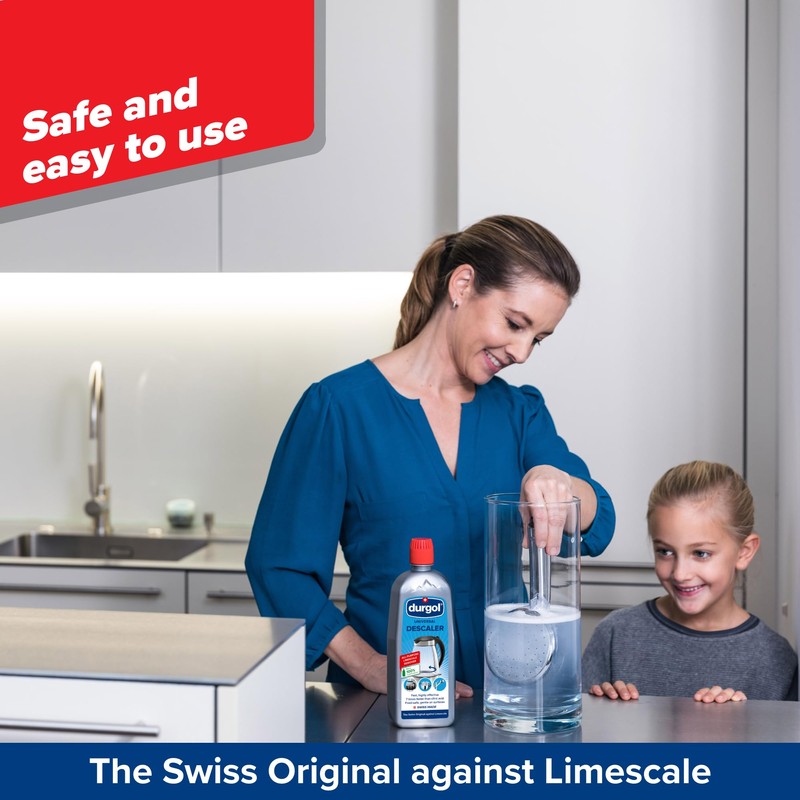 Durgol Universal Multipurpose Descaler/Decalcifier for Kitchen and Household Items, 25.4