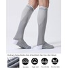 CelerSport 3 Pairs Compression Socks for Men and Women 20-30