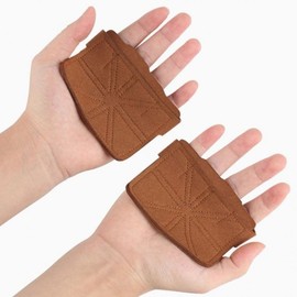 Health Finger Protector Sports Exercise Glove Brown