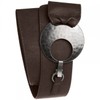 Caspar GU225 Women's Wide Belt/Waist Belt with Large Buckle –