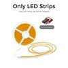 YM E-Bright Orange Led Neon Strip Lights Without Power Supply,