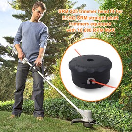 VBSYBO SRM 225 Trimmer Head Speed Feed 400 W Spring Eyelet Sleeve for Echo Weed Eater Head PAS 225 SRM-225 SRM-210 SRM 230 SRM 266 GT225 Shindaiwa T242 T230 Fit Most Echo SRM Straight Trimmer Parts