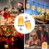 Yewclls LED Flame Effect Light Bulb, 4 Modes E26 Base