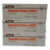 Rugby Crema Capsaicina .025% Para Alivio Del Dolor 3 Pack