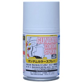 GSIクレオス ガンダムカラースプレー MSホワイト ガンプラ専用色 スプレー塗料 SG01