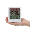 MAG T-751WH-Z Digital Spectrum Temperature Humidity Date Day Display White