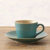 益子 Wrinkle Resistant Under Cotta Coffee Cup & Saucers 益子