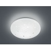 Reality Leuchten R62732800 LED Ceiling Light Agate Acrylic White 11.5